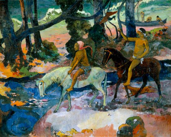 Il guado - Paul Gauguin