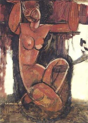 Amedeo Modigliani. Cariatide (Mademoiselle Grain de Café) 1911-1912