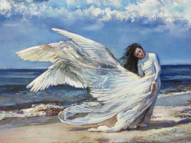 The Wings  Le ali - opera di Indra Krecere